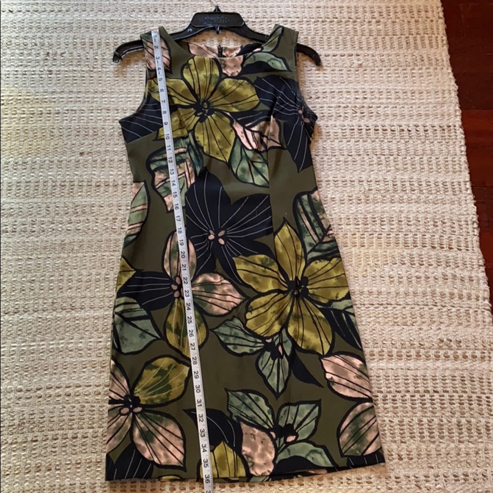 Connection Apparel - Green Floral Dress - Picture 3 of 8